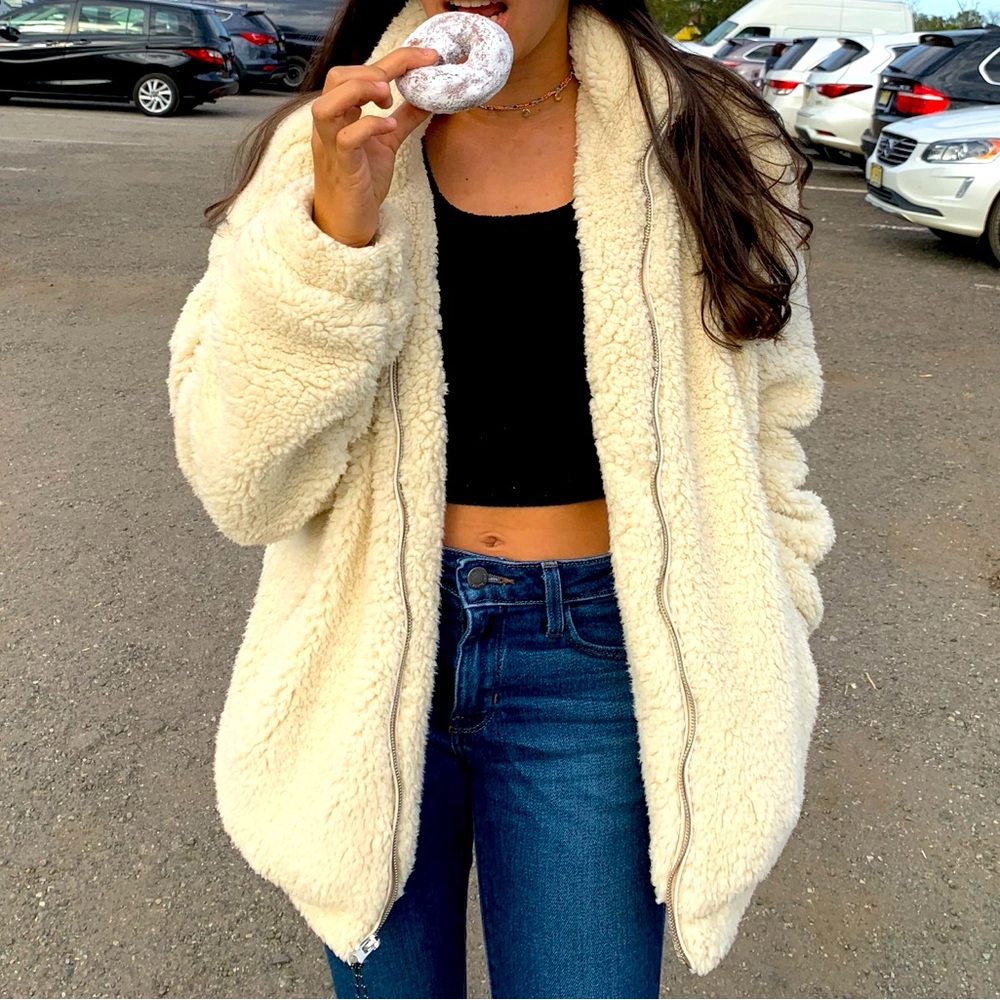Urban Outfitters Small Faux Fur Jacket